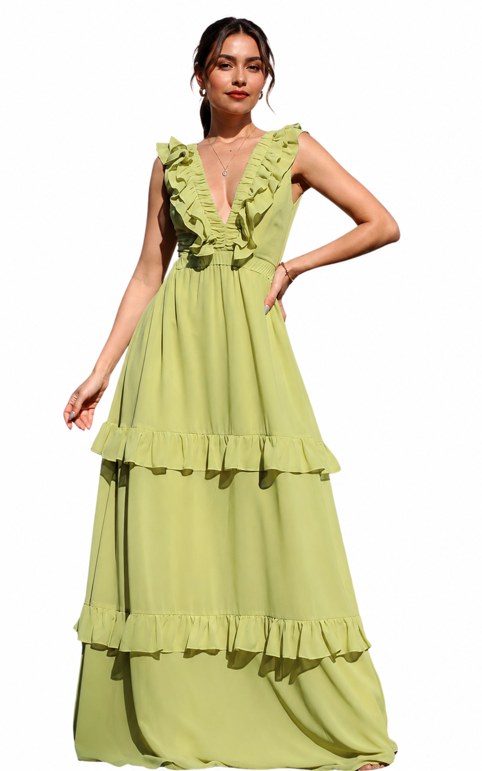 forever unique tiered maxi dress V Neck – That Girl worthy ensemble Color:Corset short sparkly prom dress Black Velvet and Pink